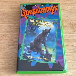 Goosebumps VHS The Werewolf of Fever Swamp 1996 Hi-Fi Stereo Tested Works
